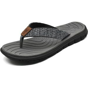 Kuailu Women's Non-slip Casual Flip Flop Thong Sandals-Agery